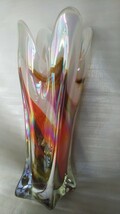 ガラス 花瓶 高さ約４５センチ　ハンドメイド　日本国内製造製品_画像10