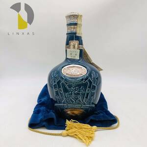 1円〜【未開栓】ROYAL SALUTE ロイヤル サルート 21年 青陶器 スコッチウイスキー 700ml 40% 933g 液漏れ WH33124