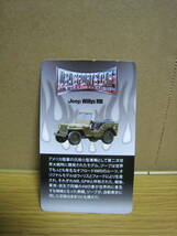 KYOSHO　京商　1/64　USAスポーツカーミニカーコレクション2　ウィリス　ジープ　MB　オリーブドラブ_画像5