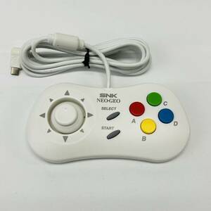 ☆送料無料・1円〜☆ SNK40th Anniversary NEOGEO mini PAD ホワイト 本体 ネオジオミニパッド 専用コントローラー