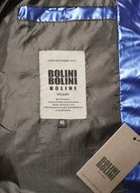 最高級10万※EU製ダウンジャケット★イタリア・ミラノ発*BOLINI*ブラックライン※designer・超防寒・ダウンジャケット ・48/L・ブルー_画像4