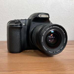 141 【ジャンク】CANON キヤノン　EOS 30D デジタル一眼レフカメラ CANON ZOOM LENS EF 28-80mm キャノン ボディ レンズ付き