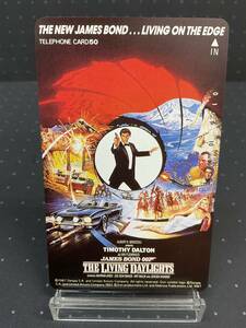 (管22378J)【テレホンカード】007 The Living Daylights 007/リビング・デイライツ ティモシー・ダルトン テレカ 保管品