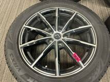 9.5分山 ブリザックVRX3 235/50R18 アルファード ヴェルファイアに！ 21年5週製造 スタッドレス バリ山 ホイール付き ブリヂストン_画像4