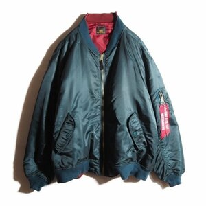 M3895P ▼VETEMENTS ヴェトモン × ALPHA アルファ▼ 18AW デムナ期 再構築 リバーシブル MA-1 ボンバージャケット グリーン 秋冬 rb mks