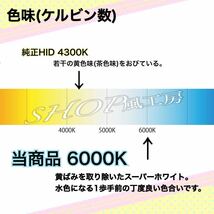 【明るさ130%！】D2C D2R D2S 純正交換HIDバルブ！6000K ヘッドライト_画像4