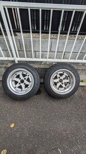 当時物 SSR XR-4 ロンシャン RONGCHAMP 8.5J -18 Aタイプ 114.3 ホイールのみ 2本