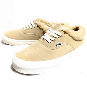 特価/未使用/VANS/Authentic Sherpa/バンズ/オーセンティック/シェルパ/ローカット/スニーカー/US8H=26.5cm/beige