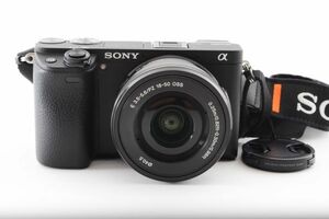 #g515★美品★ SONY ソニー α6300 16-50mm PZ ブラック