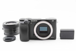 #g89★実用品★ ソニー SONY α6000 + E PZ 16-50mm F3.5-5.6 OSS SELP1650