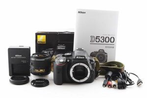 #g611★美品★ Nikon ニコン D5300 AF-S 18-55mm VRII レンズキット