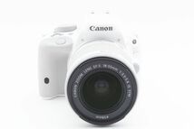 #h68★実用品★ キャノン Canon EOS Kiss x7 18-55mm IS STM レンズキット ホワイト_画像4