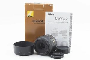 #h163★極上美品★ ニコン NIKON DX AF-S MICRO NIKKOR 40mm F2.8 G