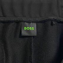 ★ヒューゴボス／HUGO BOSS ★メンズ：スウェット上下(セットアップではなく上下別々の商品です) ★上size：L／下size：S (Black) ☆used_画像9