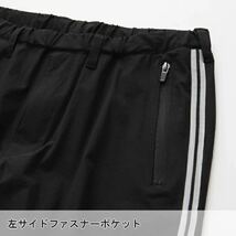 新品　未使用　ブラック　S 作業服 ストレッチ 接触冷感 春夏用 ジーグラウンド カーゴパンツ メンズ 作業ズボン0188-08 G.GROUND 桑和_画像10