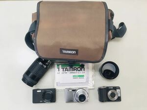 ♪ジャンク　Nikon CoolPix RICOH CX-1 CX6 TAMRON タムロン AF ケース　まとめて　レンズ