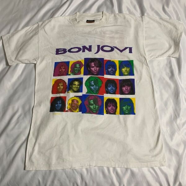 BON JOVI【ボンジョビ】vintage 90s バンド ツアーTシャツ