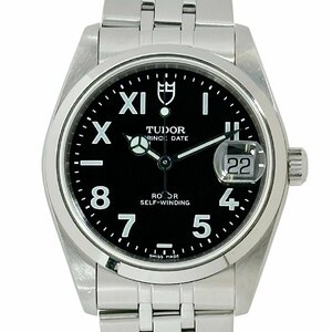 Tudor チュードル 74000 Prince Date プリンスデイト ブラック ユニークダイアル 自動巻き J55645