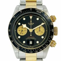 Tudor チュードル 79363N Black Bay Chrono S&G ブラックベイ クロノ ブラック 自動巻き J55640_画像1