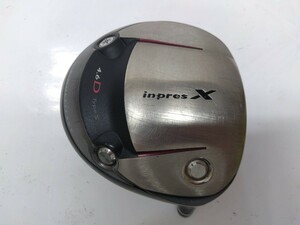 YAMAHA ヤマハ inpresX 4.6D TypeS 10度 インプレスX4.6DタイプS ドライバー　ヘッド単品