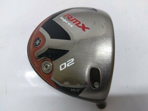 1W YAMAHA ヤマハ inpres RMX 02 2015 10.5度 インプレスRMX02　ドライバー ヘッド単品　凹み