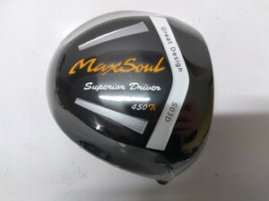 1W MAX SOUL マックスソウル Superior S03 10.5度 スペリアS03 196g　ドライバー ヘッド単品 スペリアS03ドライバー