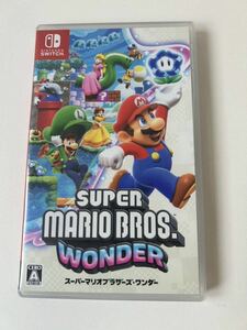 【即決あり】極美品　送料無料　スーパーマリオブラザーズワンダー　Nintendo Switch ニンテンドー 