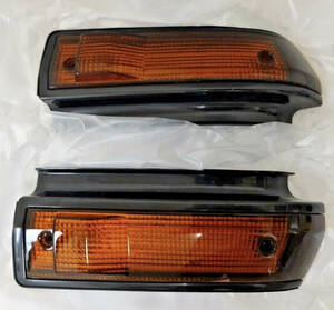 ★廃盤品★トヨタ 純正 新品 トレノ AE86 後期 フロント 左右セット ターンシグナルランプ Late Front Left and Right Set Turn Signal