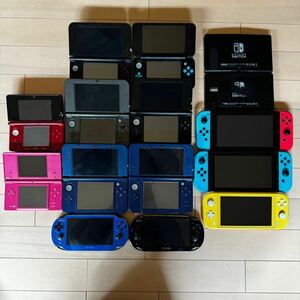 ①送料無料DS 3DS、3DSLL、PSVITA、SWITCH全てジャンク品