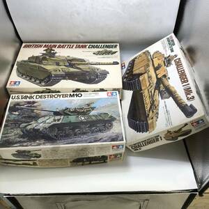 タミヤ 1/35 1/48 未組立 欠品有／英陸軍主力戦車 デザートチャレンジャー チャレンジャー A-10A サンダーボルトⅡ 米強襲水陸車 他