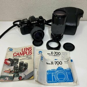 1円　シャッターOK　電池入れてシャッターが切れました　MINOLTA　X-700　MPS　レンズセット　精度不明　レンズカビあり　保証なし