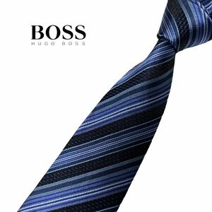 HUGO BOSS ネクタイ レジメンタル柄 ストライプ柄 ヒューゴボス USED 中古 m432