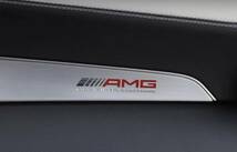 ☆AMG☆赤★金属製ロゴ2枚◆車内ステッカー★w220/w221/w222/w211/w213/w212/w209/w215/w219/w463/s221/GLK/CLA/GLE/A/B/C/E/G_画像5