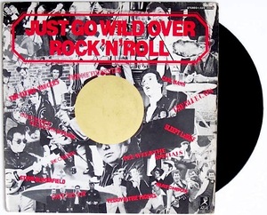 廃盤 LP レコード ★貴重盤!!! 超人気 TEDS ネオロカビリー コンピ 1981年盤★ JUST GO WILD OVER ROCK'N'ROLL ★ ネオロカ テディーボーイ