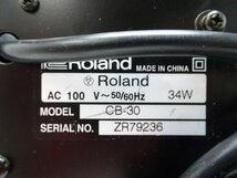 Roland　ローランド　CB-30　CUBE-30　BASS　ベースアンプ　動作OK　中古品　引取OK♪_画像7