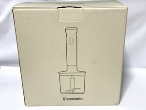未使用 Vitantonio ビタントニオ ハンドブレンダーホワイト VHB-20-W 