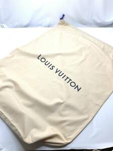 ルイヴィトン Louis VUITTON 縦長　特大 保存袋 布地 保管袋 巾着袋 約85×65㎝　送料185円　ベージュ