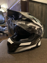 Rocc 782 enduro helmet アドベンチャー　ヘルメット　可動インナースモークシールド付き_画像1