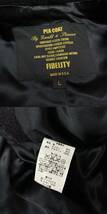 FIDELITY フィデリティ Pコート L ブラック 黒 ピーコート メルトン ウール USA製 アメリカ製 米国製_画像6
