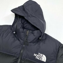 【レディース L (メンズのMサイズ相当)】THE NORTH FACE ノースフェイス USA企画 1996 RETRO NUPTSE JACKET ヌプシ ダウンジャケット 黒_画像3