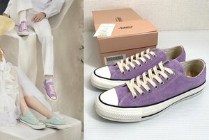 【27.5cm 新品】CONVERSE ADDICT コンバース アディクト CHUCK TAYLOR SUEDE OX LILAC チャックテイラー パープル 紫 スニーカー