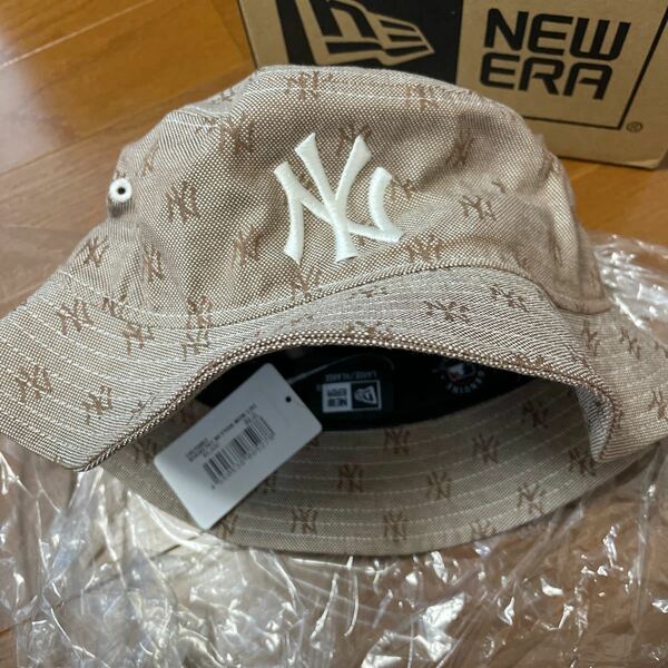 NEW ERA MLB Jacquard バケットハット　モノグラムニューエラ