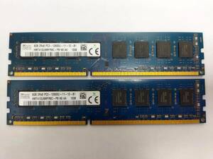 簡易チェック済み デスク用 SKhynix DDR3-1600 PC3-12800 8GB×2(計16GB) ②