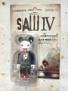 BE＠RBRICK ベアブリック ソウ ウッドドール●SAW WOOD DOLLSAW IVメディコムトイ 未開封品