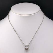 E10-4218 ピアジェダイヤモンドネックレス 13.7g K18WG ( PIAGET Diamond necklace )_画像2