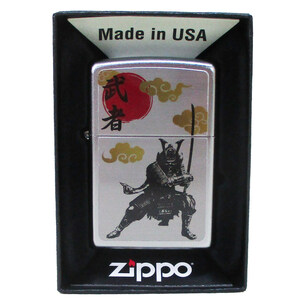 ジッポー オイルライター USA Zippo 和柄シリーズ 武者 SP-KC/送料無料メール便 ポイント消化