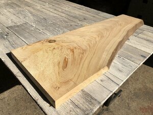 【DK551S】台湾檜 855×～295×34㎜ 桧 ヒノキ 板材 一枚板 材料 天然木 無垢材 木材 材木 希少材 乾燥材 銘木《銘木登屋》