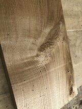 【EG107C】栗 525×200×41㎜ 極上杢 一枚板 材料 天然木 無垢材 乾燥材 銘木 材木 木工 DIY《銘木登屋》_画像3