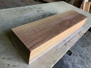 【EI745P】欅 550×140×97㎜ ブロック 極上杢 一枚板 材料 天然木 無垢材 乾燥材 銘木 材木 木工 DIY 希少材《銘木登屋》