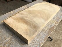 【EC42T】楠 670×295×55㎜ 樟 クス 一枚板 材料 天然木 無垢材 木材 希少材 乾燥材 銘木 木工 DIY《銘木登屋》_画像1